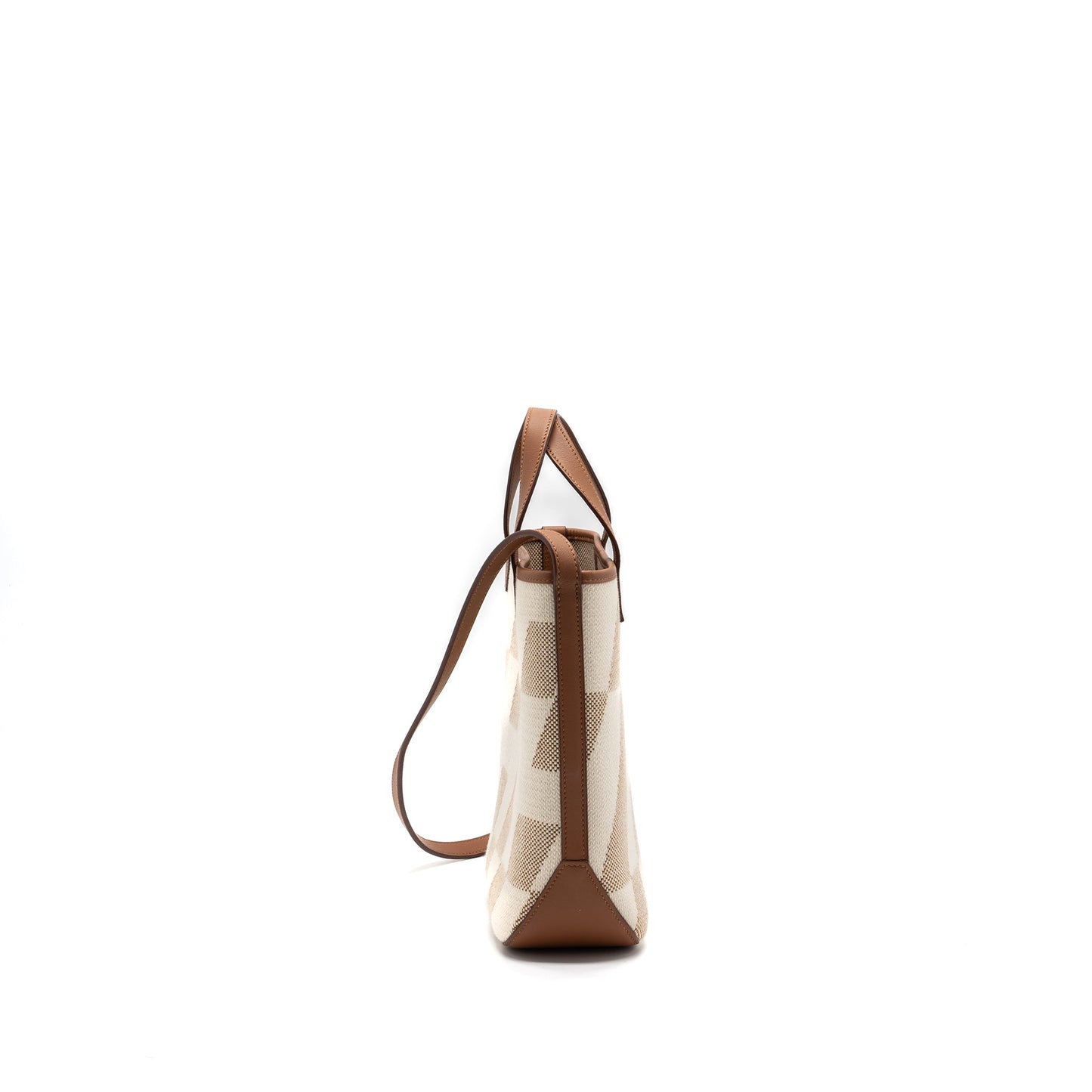 Hermes Cabas H En Biais 27 Bag Naturel/Gold Stamp Z