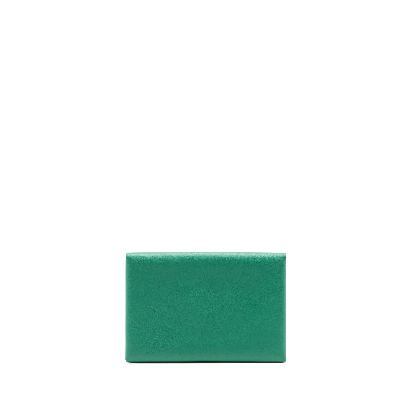 Hermes Calvi Pochette MM Evercolor Vert Vertigo/ Vert Titien SHW Stamp C
