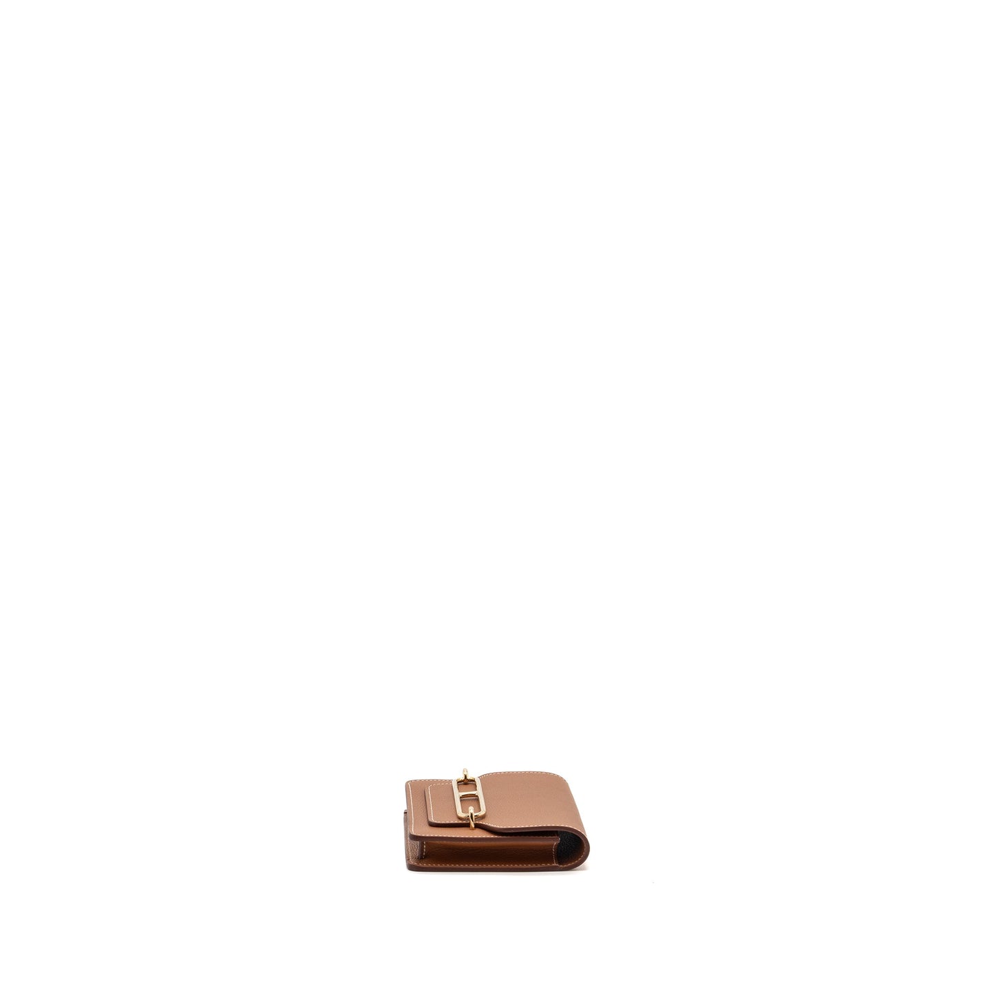 Hermes Roulis Slim Evercolor Gold GHW Stamp B