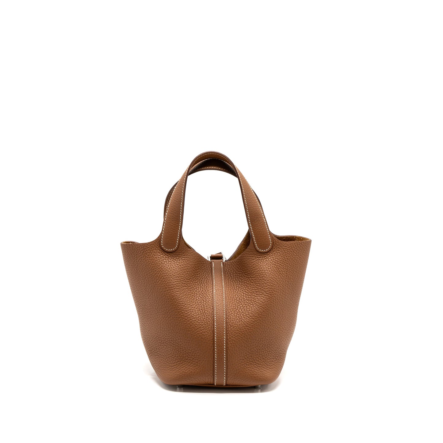 Hermes Picotin 18 Clemence Gold SHW Stamp Z