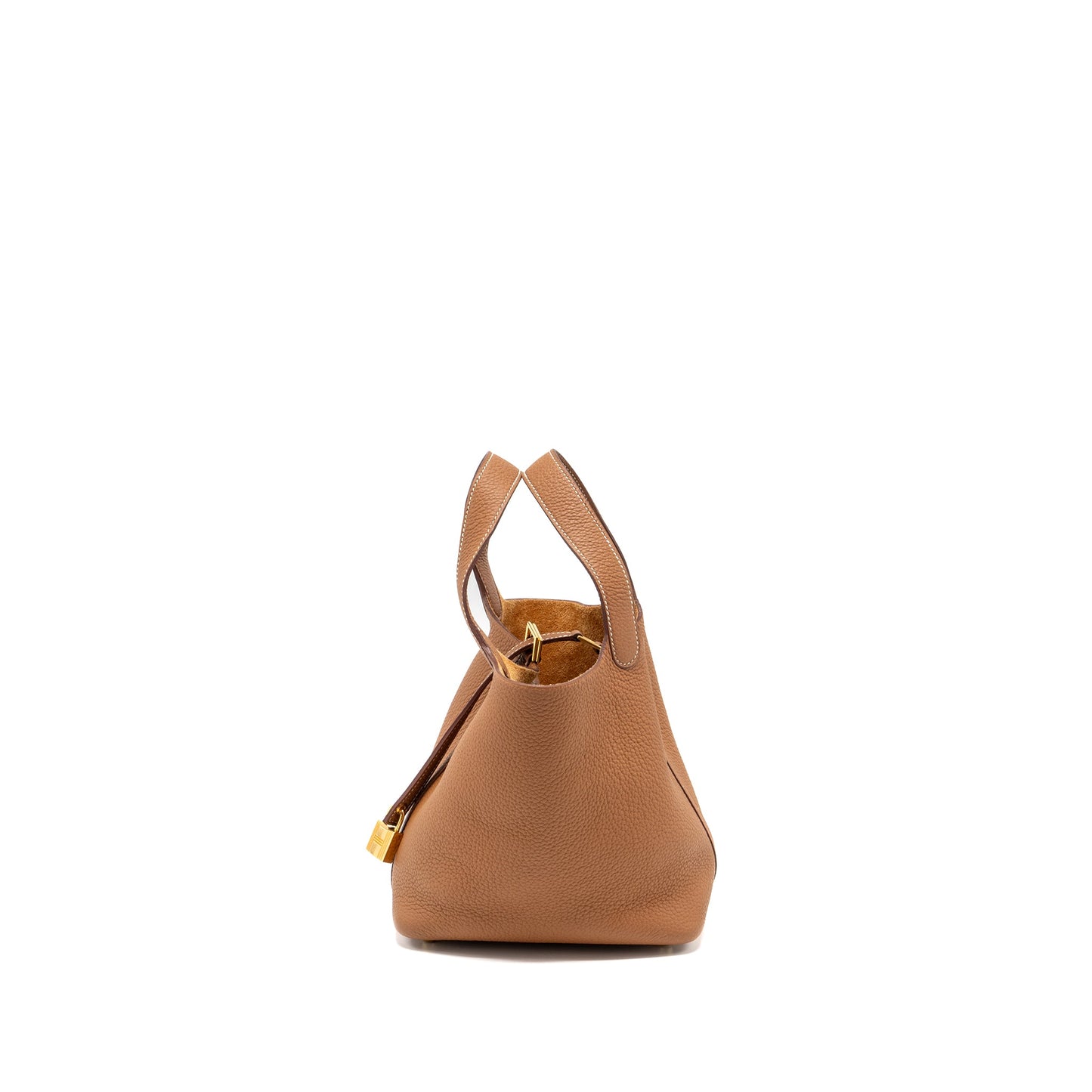 Hermes Picotin 18 Lock Bag Taurillon Maurice Gold GHW Stamp Y