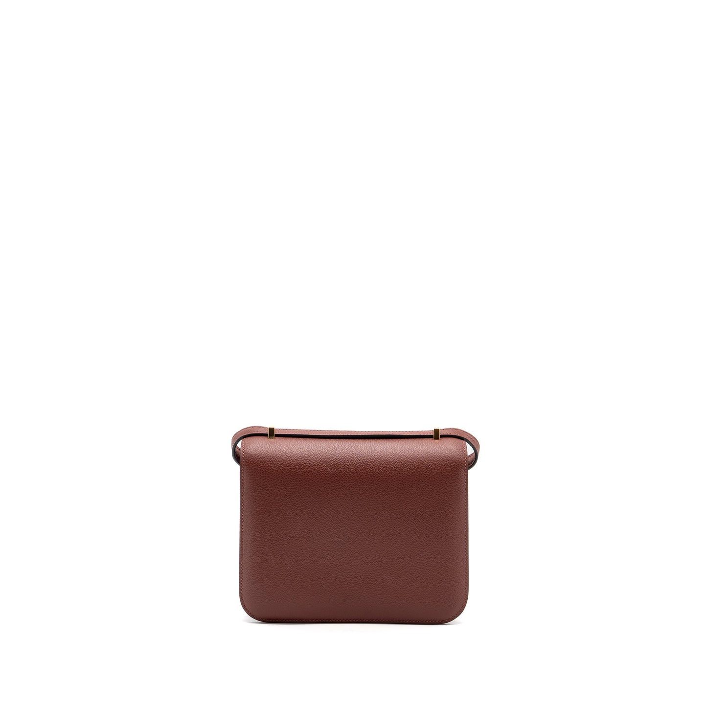 Hermes Mini Constance Evercolour Rouge H GHW Stamp Z
