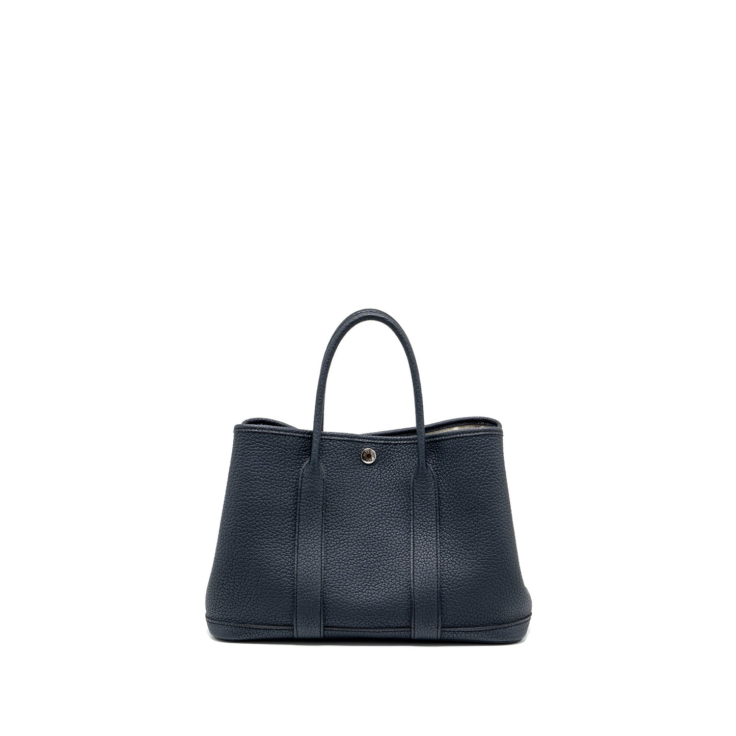 Hermes Garden Party 30 Negonda Bleu Indigo SHW Stamp Z