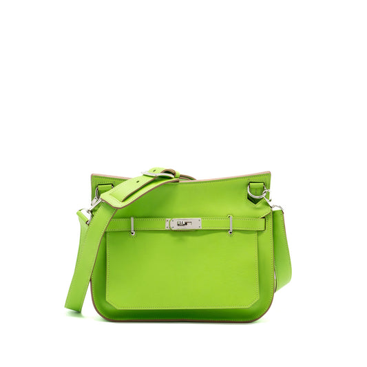 Hermes Jypsiere 28 swift kiwi SHW Stamp Square P