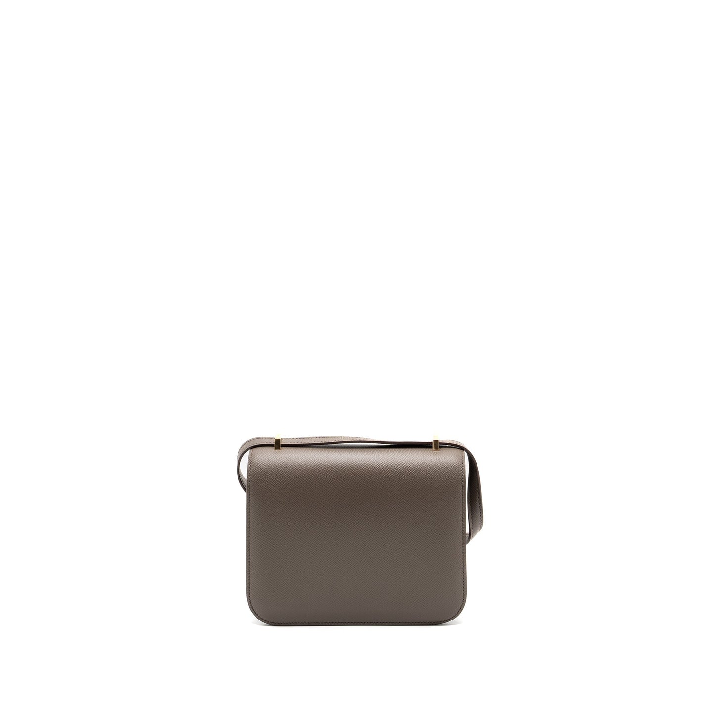 Hermes Mini Constance Epsom Gris Etain GHW Stamp Z