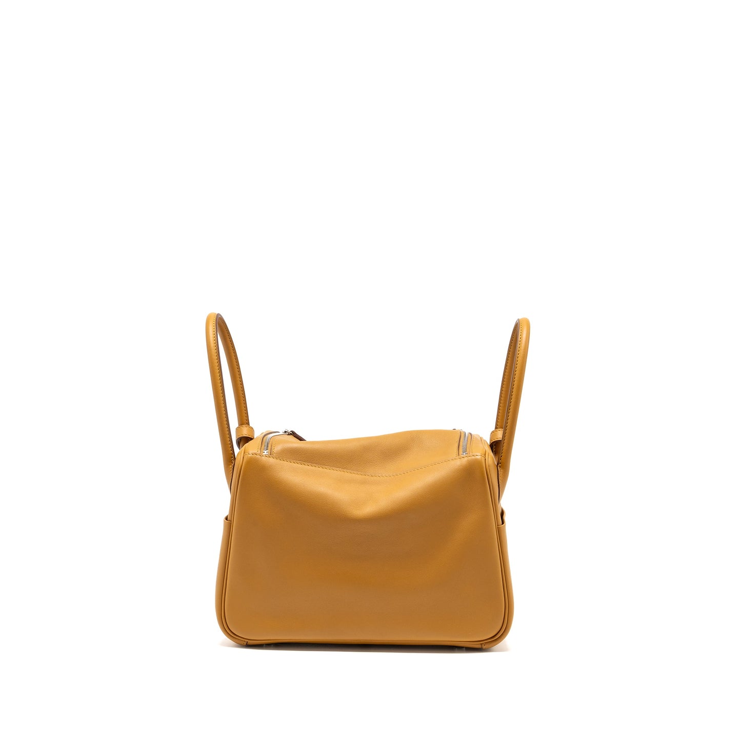 Hermes Lindy 26 Swift Sesame/Bleu Brume SHW Stamp Z