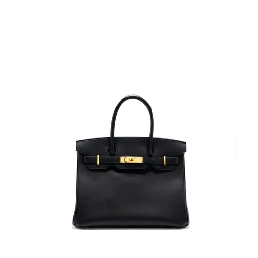 Hermes birkin 30 epsom black GHW stamp A