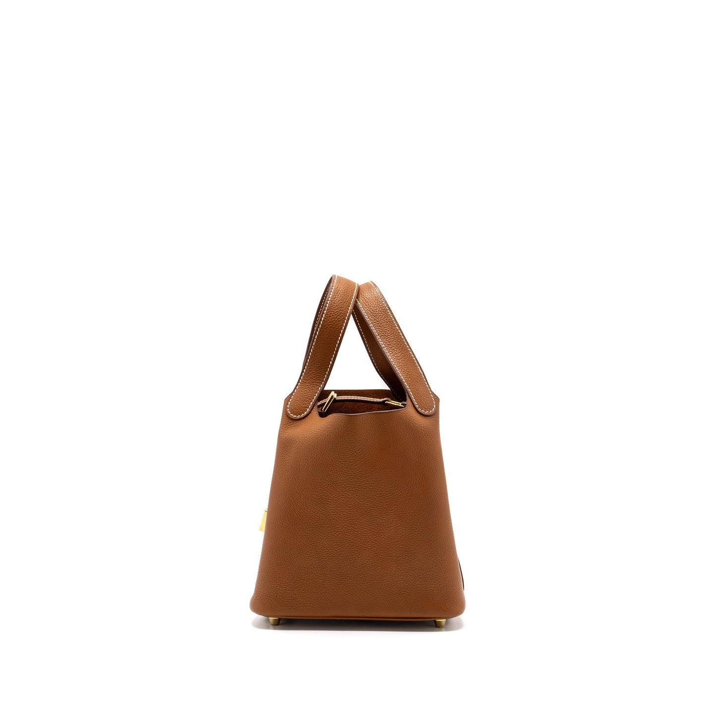 Hermes Picotin 18 Barenia Faubourg Gold GHW Stamp Z
