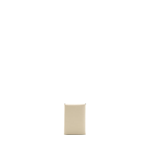 Hermes Calvi Duo Card Holder Epsom Nata SHW Stamp U