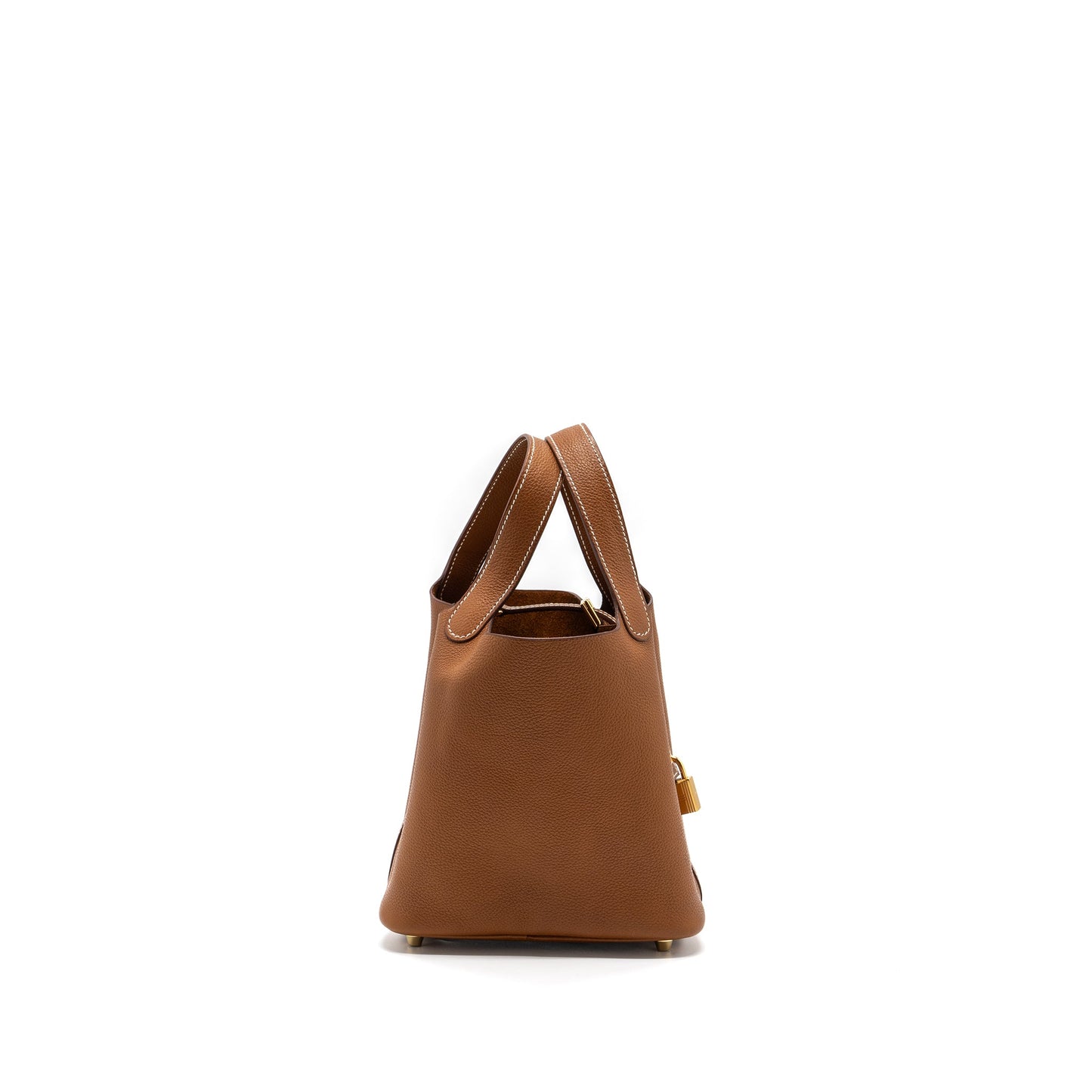 Hermes Picotin 18 Barenia Faubourg Gold GHW Stamp Z