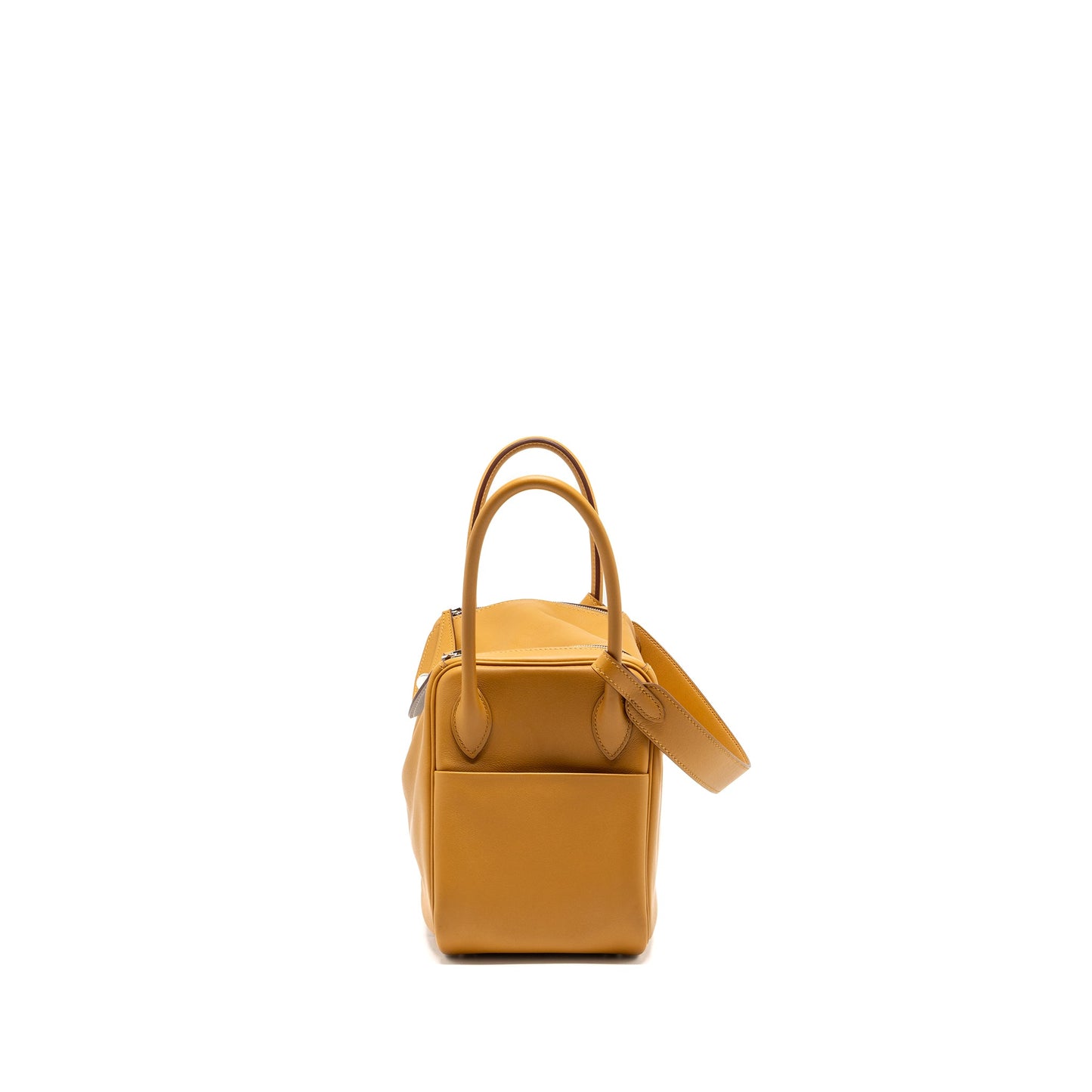 Hermes Lindy 26 Swift Sesame/Bleu Brume SHW Stamp Z