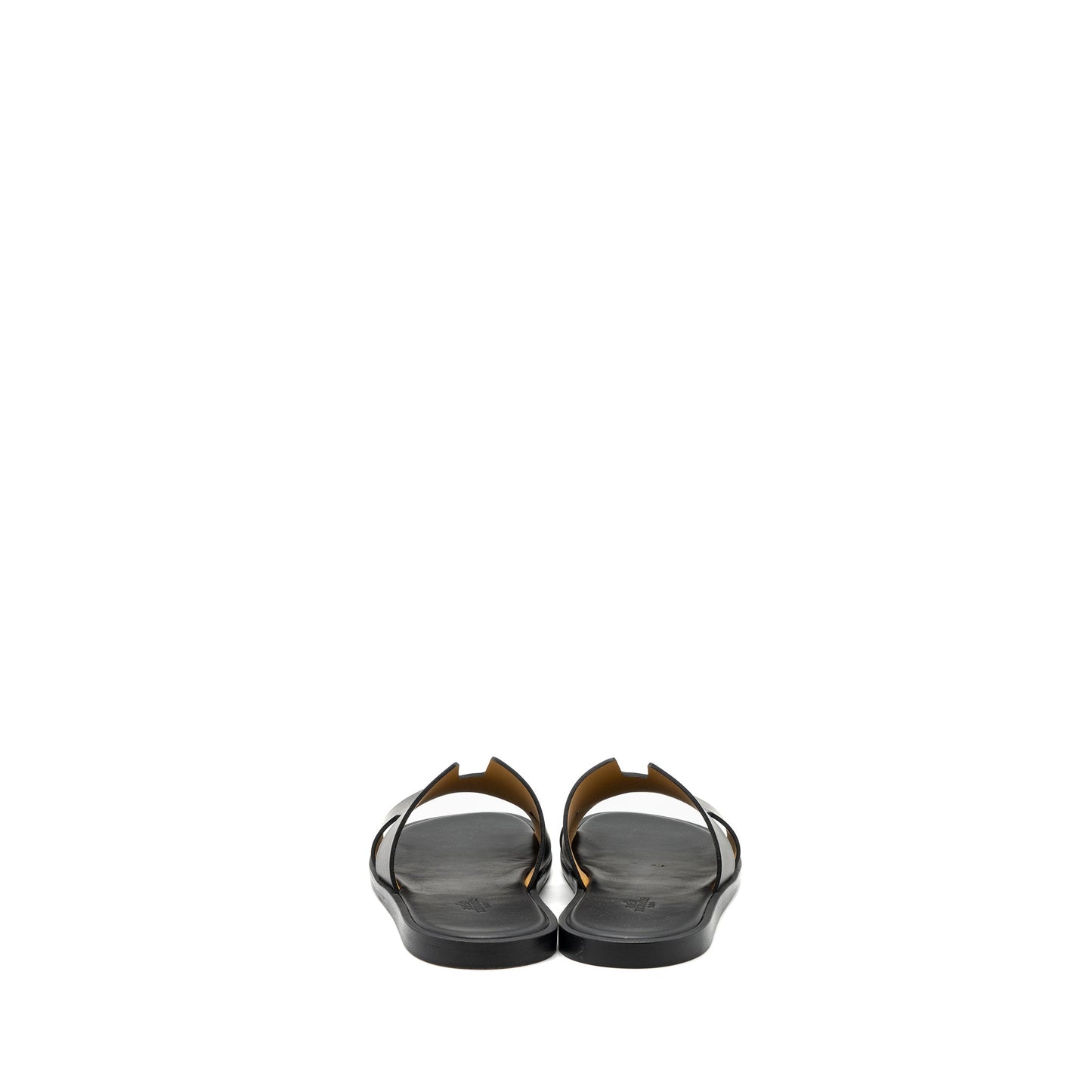 Hermes size 40 Izmir sandal calfskin black