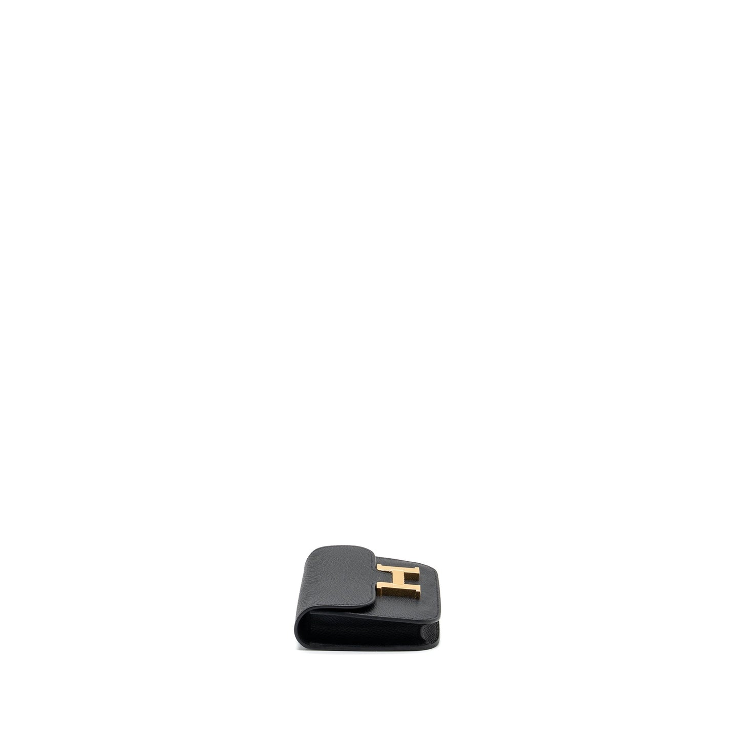 Hermes Constance Slim Wallet Epsom Black GHW Stamp U