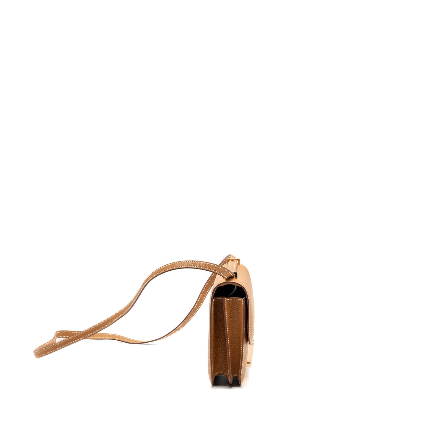 Hermes mini Constance epsom gold RGHW stamp B