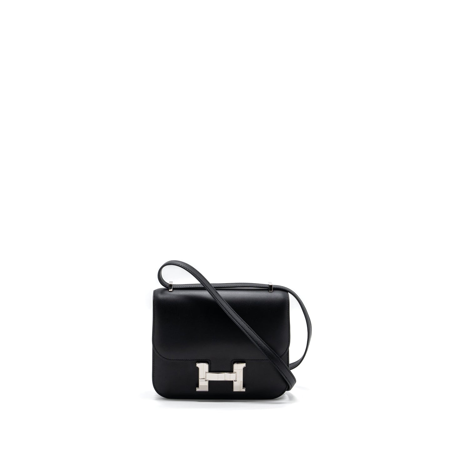 Hermes mini studio constance monsieur black SHW stamp Z