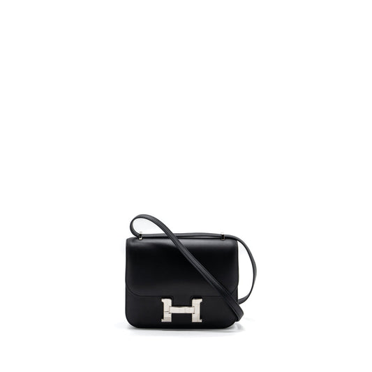 Hermes mini studio constance monsieur black SHW stamp Z