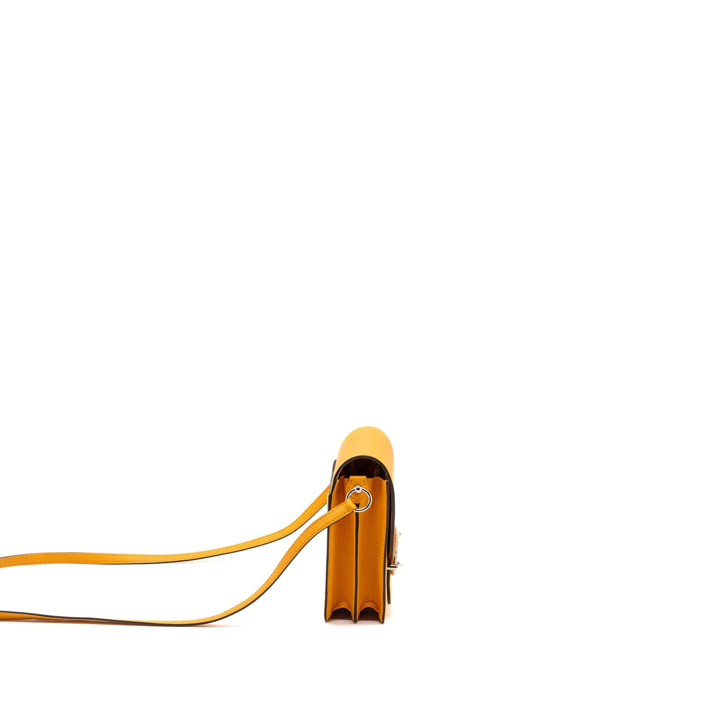 Hermes mini roulis evercolor Jaune D’or LGHW stamp A