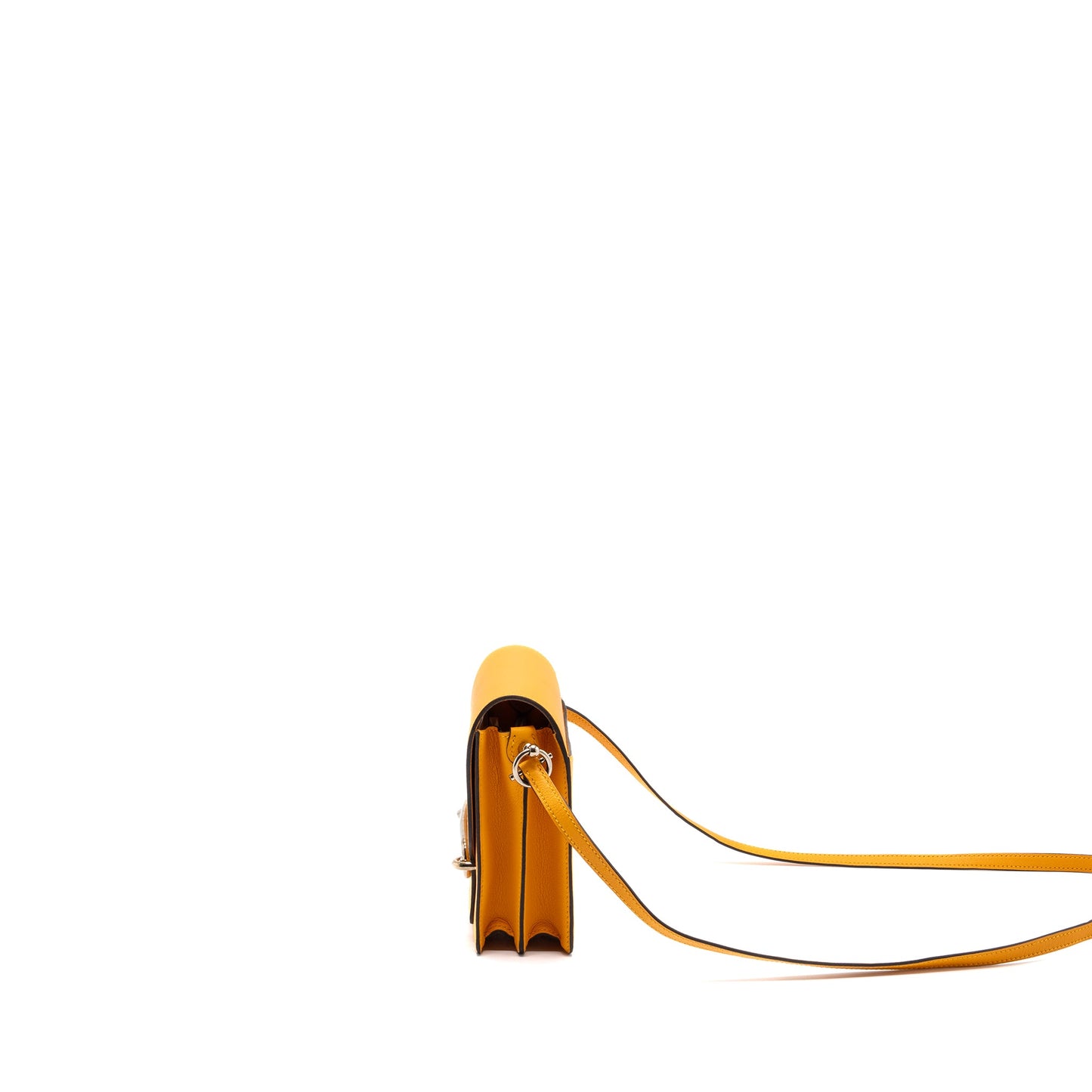 Hermes mini roulis evercolor Jaune D’or LGHW stamp A