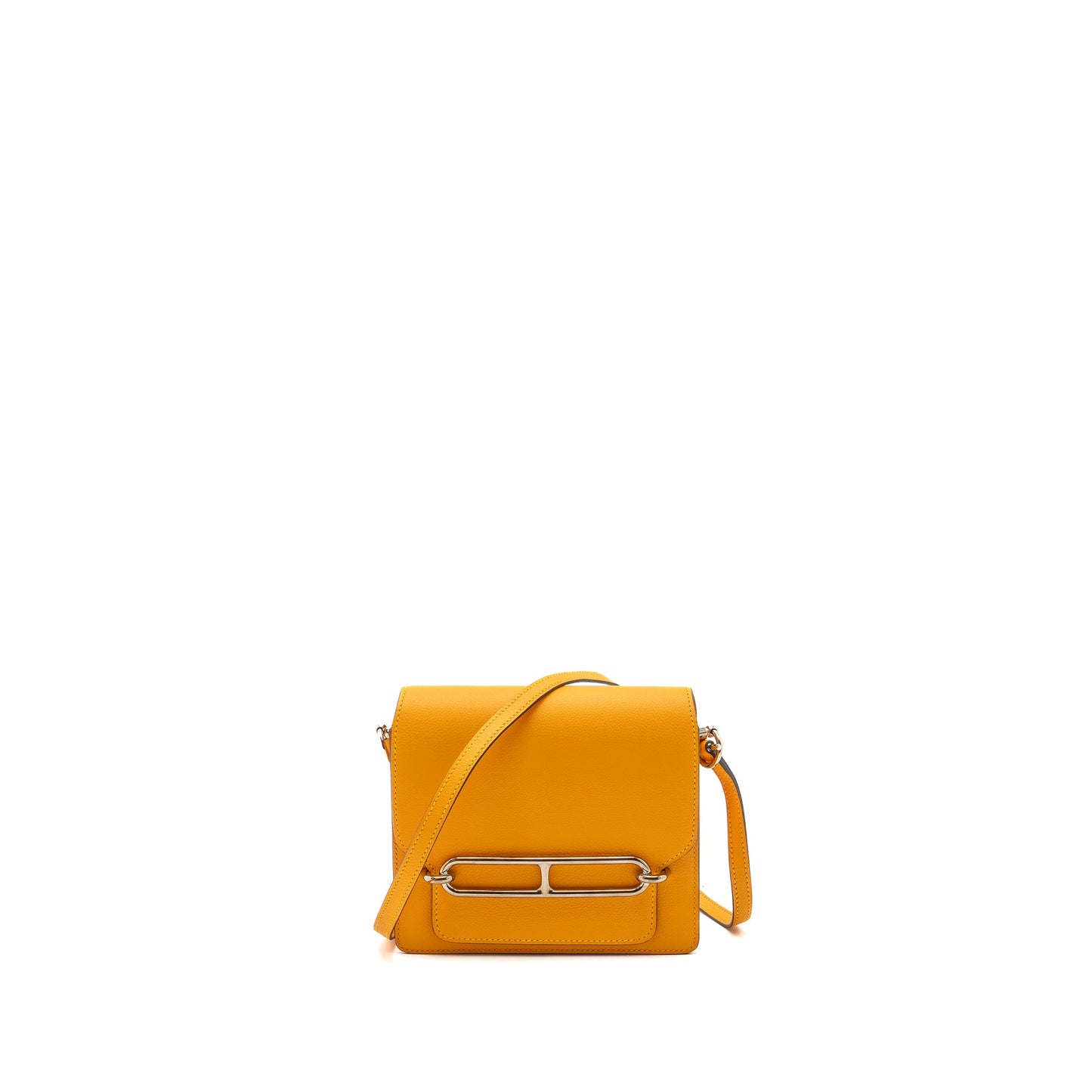 Hermes mini roulis evercolor Jaune D’or LGHW stamp A