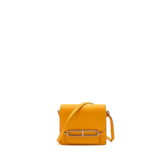 Hermes mini roulis evercolor Jaune D’or LGHW stamp A