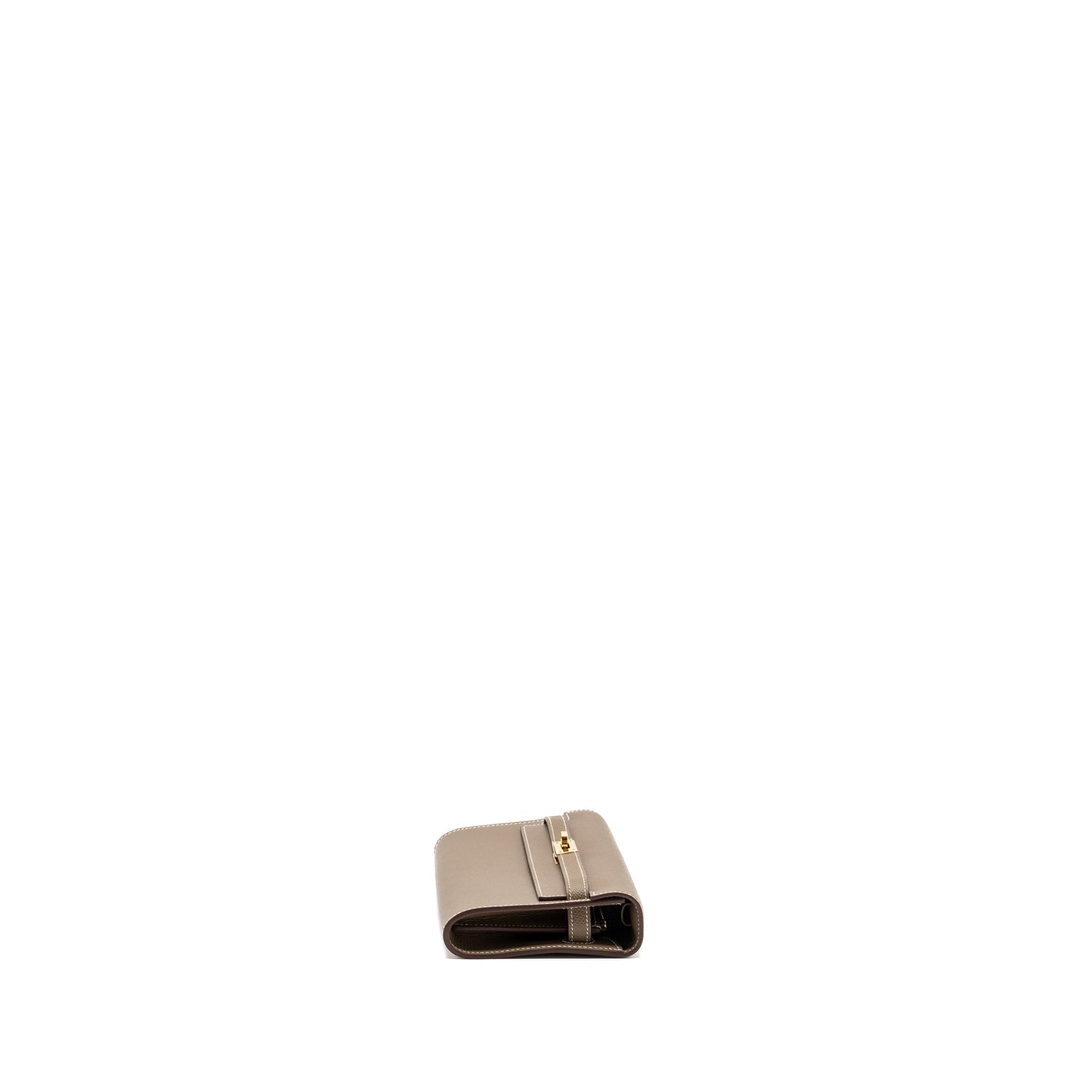 Hermes Kelly To Go Epsom Etoupe GHW Stamp Z