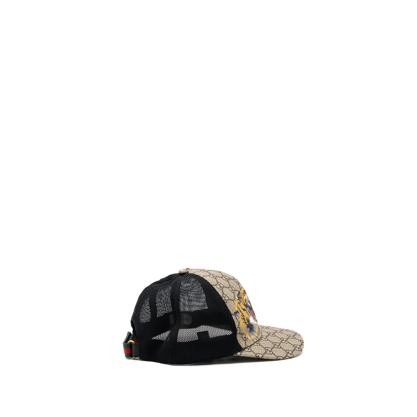 Gucci size M 58cm GG canvas tiger print baseball cap
