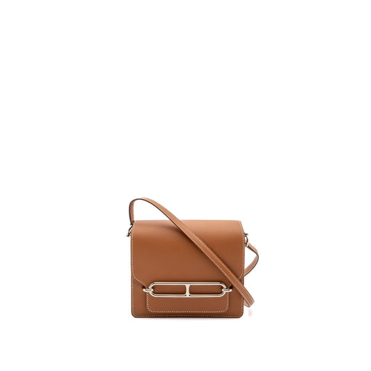 Hermes Mini Roulis Evercolor Gold SHW Stamp Z