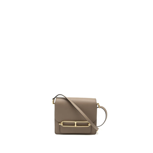 Hermes Mini Roulis Evercolor M8 Gris Asphalt LGHW Stamp C