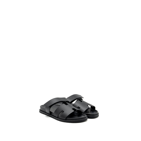 Hermes size 42 CHYPRE sandals black