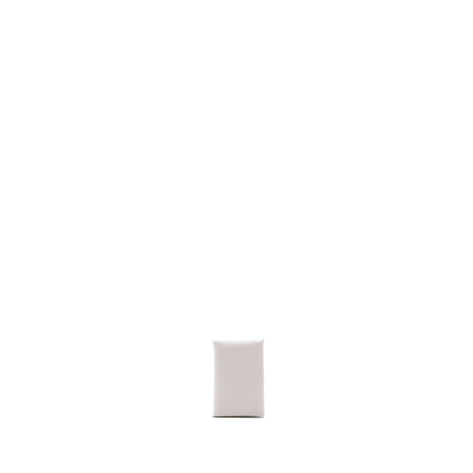 Hermes calvi card holder epsom gris pale SHW stamp B
