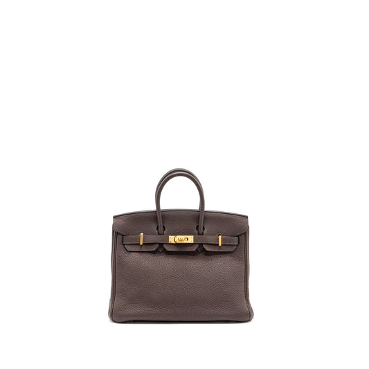 Hermes birkin 25 Togo ebene GHW stamp D