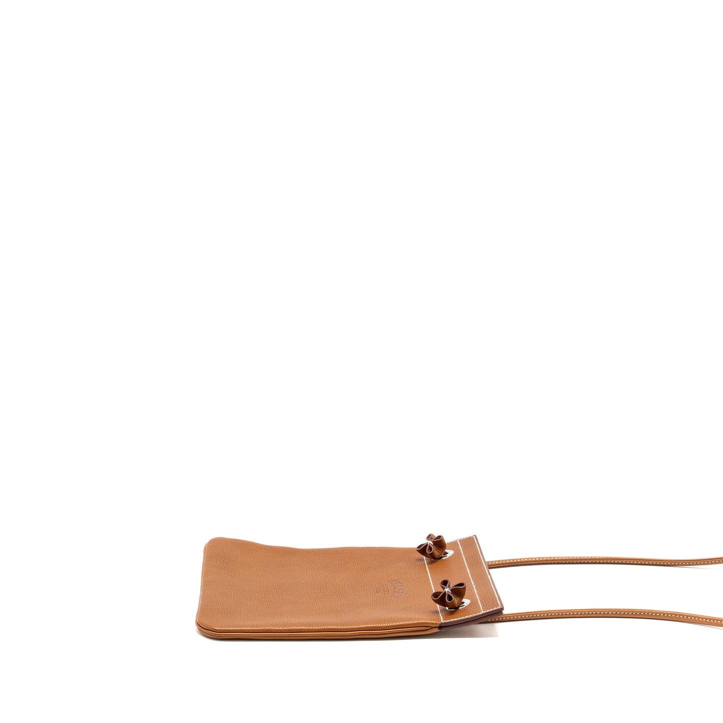Hermes mini Aline mini barenia faubourg Fauve SHW stamp Y