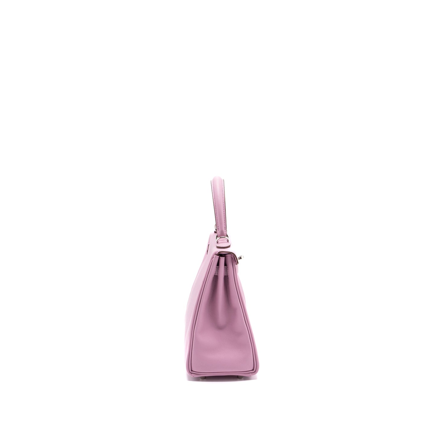 Hermes Kelly 25 Swift X9 Mauve Sylvestre SHW Stamp Z