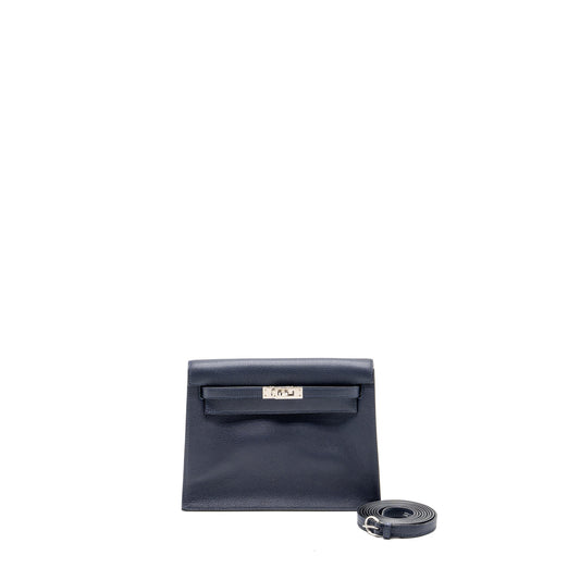 Hermes Kelly Danse Evercolor Blue Nuit SHW Stamp Y