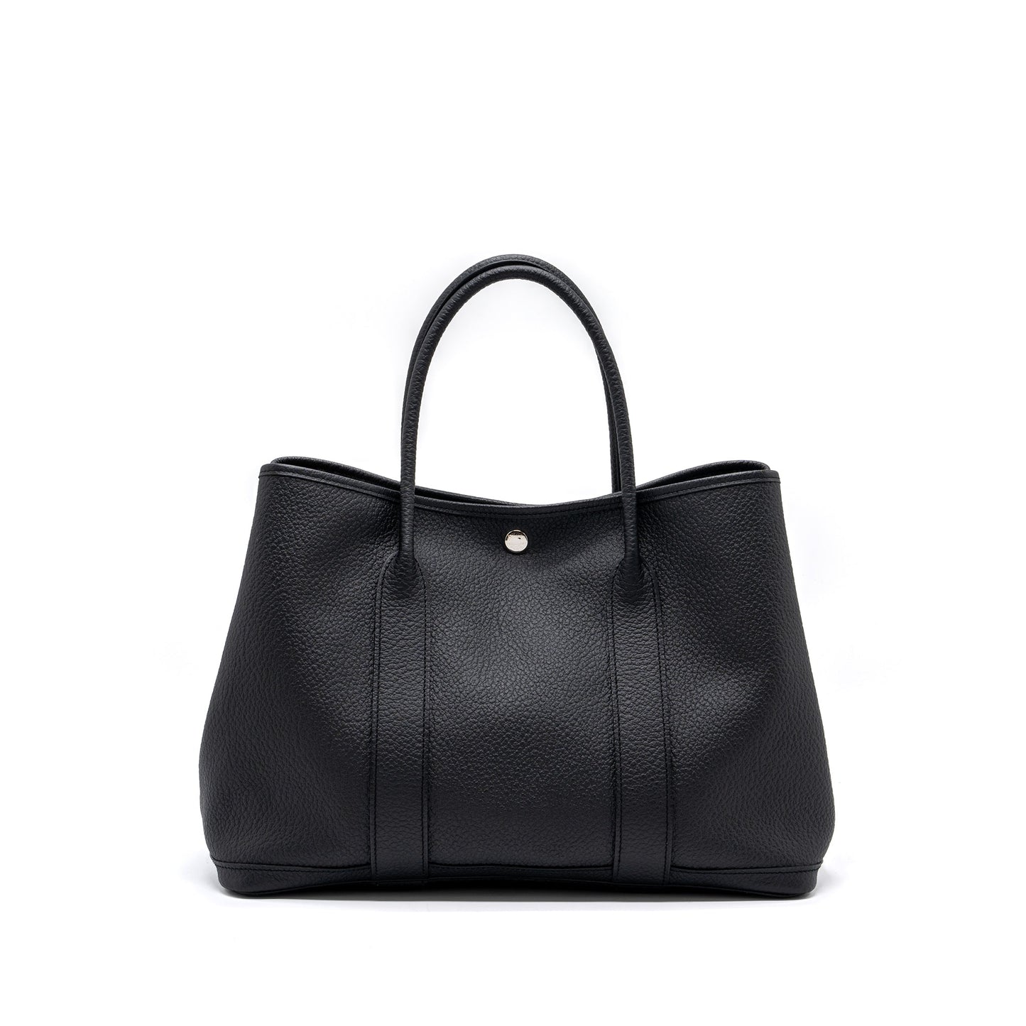 Hermes Garden Party 36 Country Black SHW Stamp X
