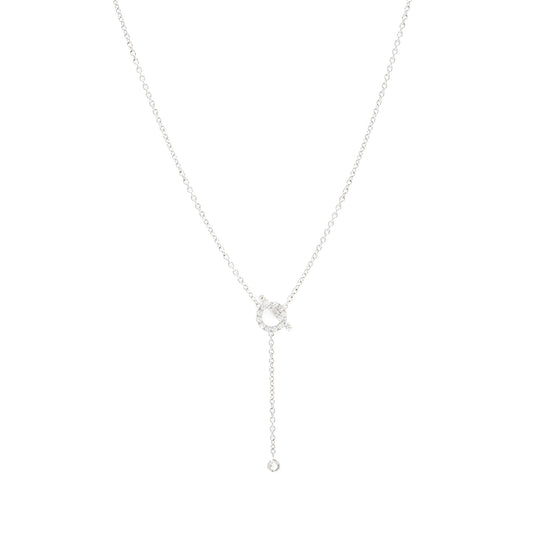 Hermes Finesse Necklace White Gold With Diamonds