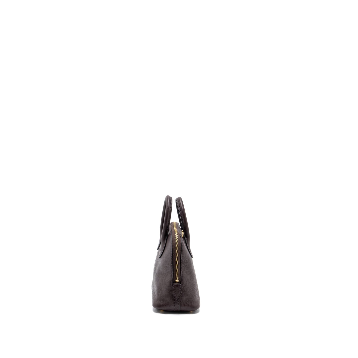 Hermes mini bolide evercolor rouge sellier / mauve sylvestre GHW stamp Z