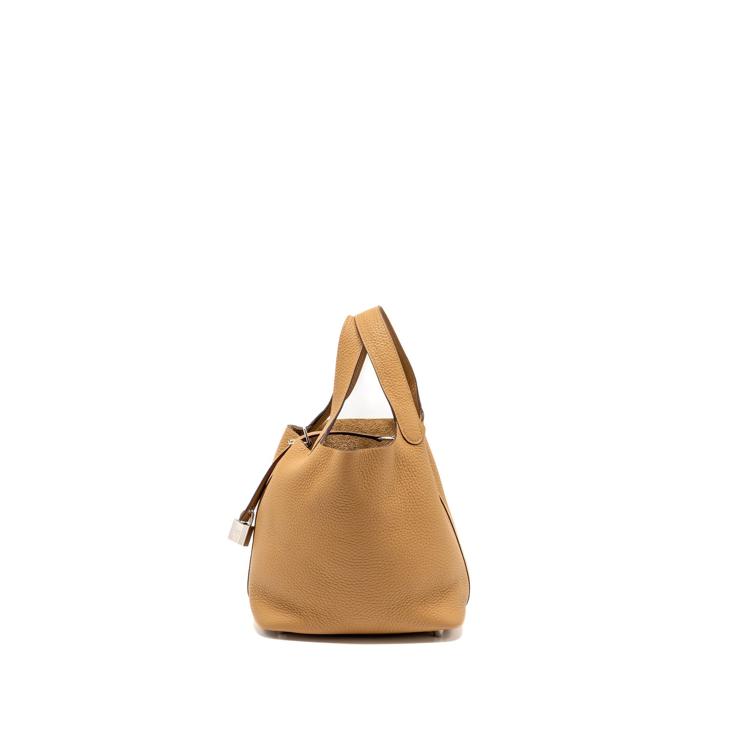 Hermes picotin 18 lock bag clemence biscuit SHW Stamp U