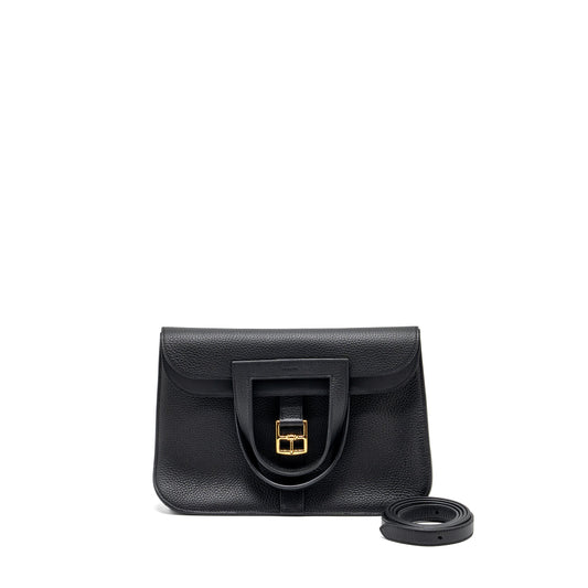 Hermes Halzan 31 clemence black GHW stamp B 