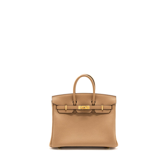 Hermes Birkin 25 Togo 0M chai GHW Stamp U