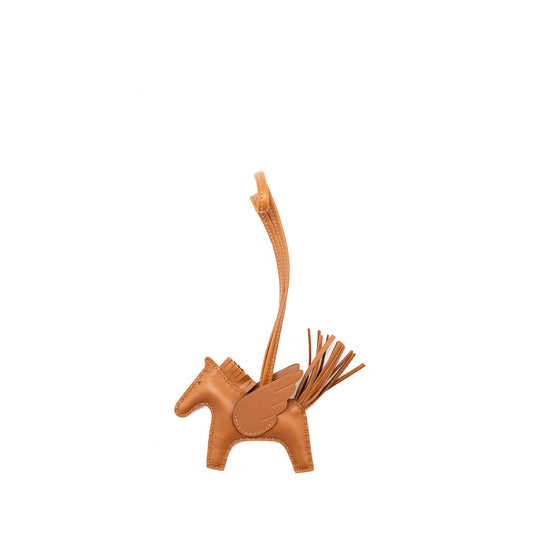 Hermes Rodeo Pegase PM Bag Charm Gold Stamp B