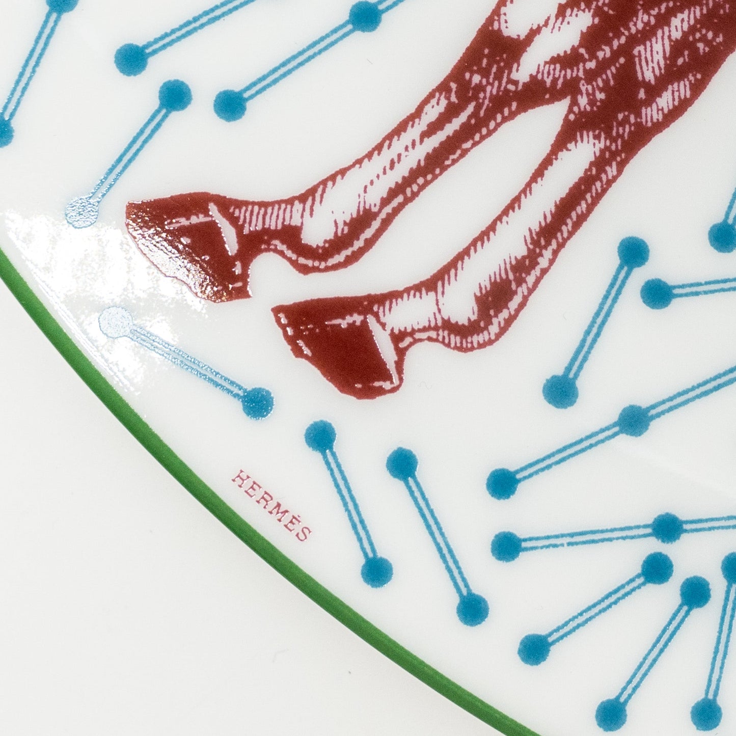 Hermes Hippomobile dessert plate