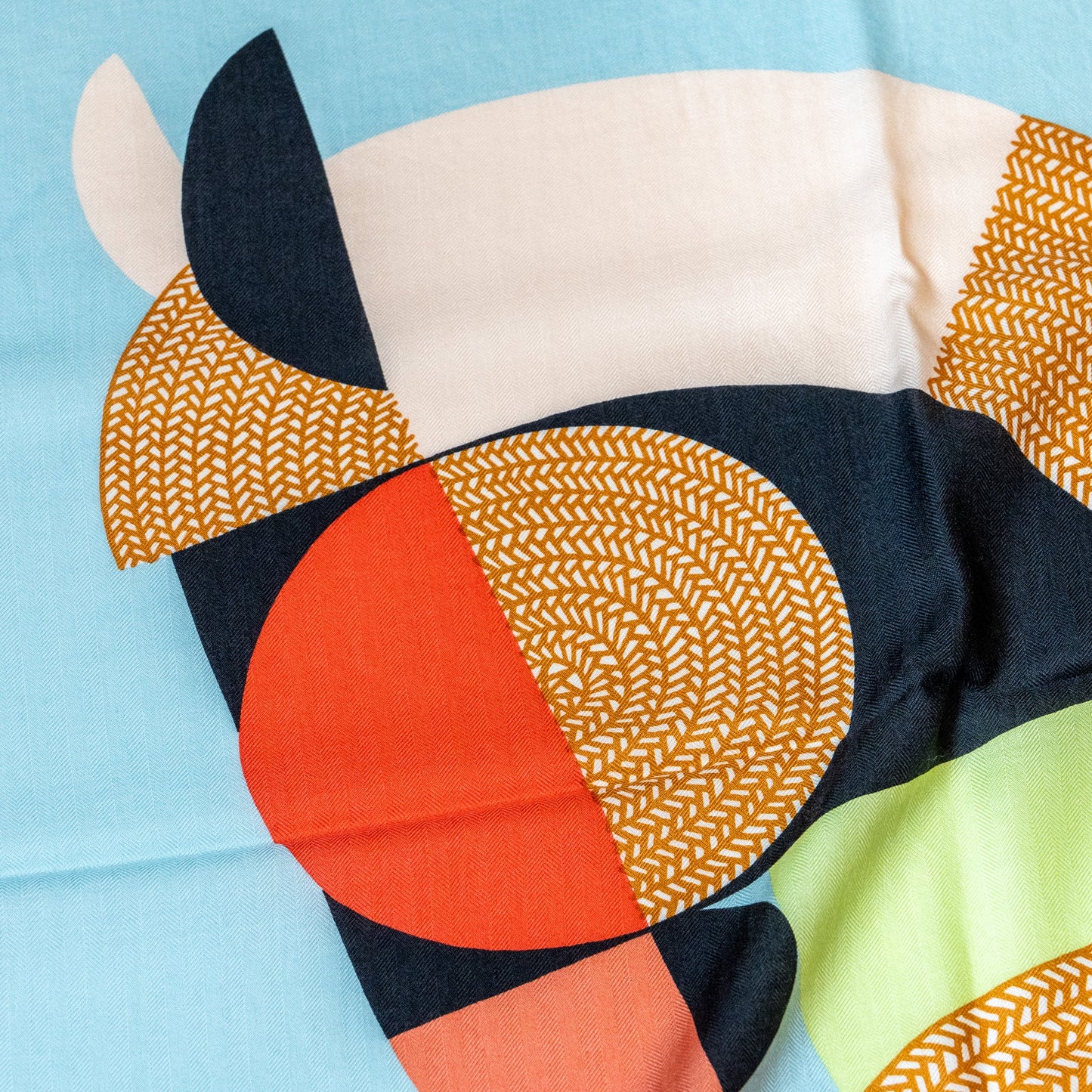 Hermes 140cm Mon Premier Galop Scarf Cashmere/ Silk Multicolour