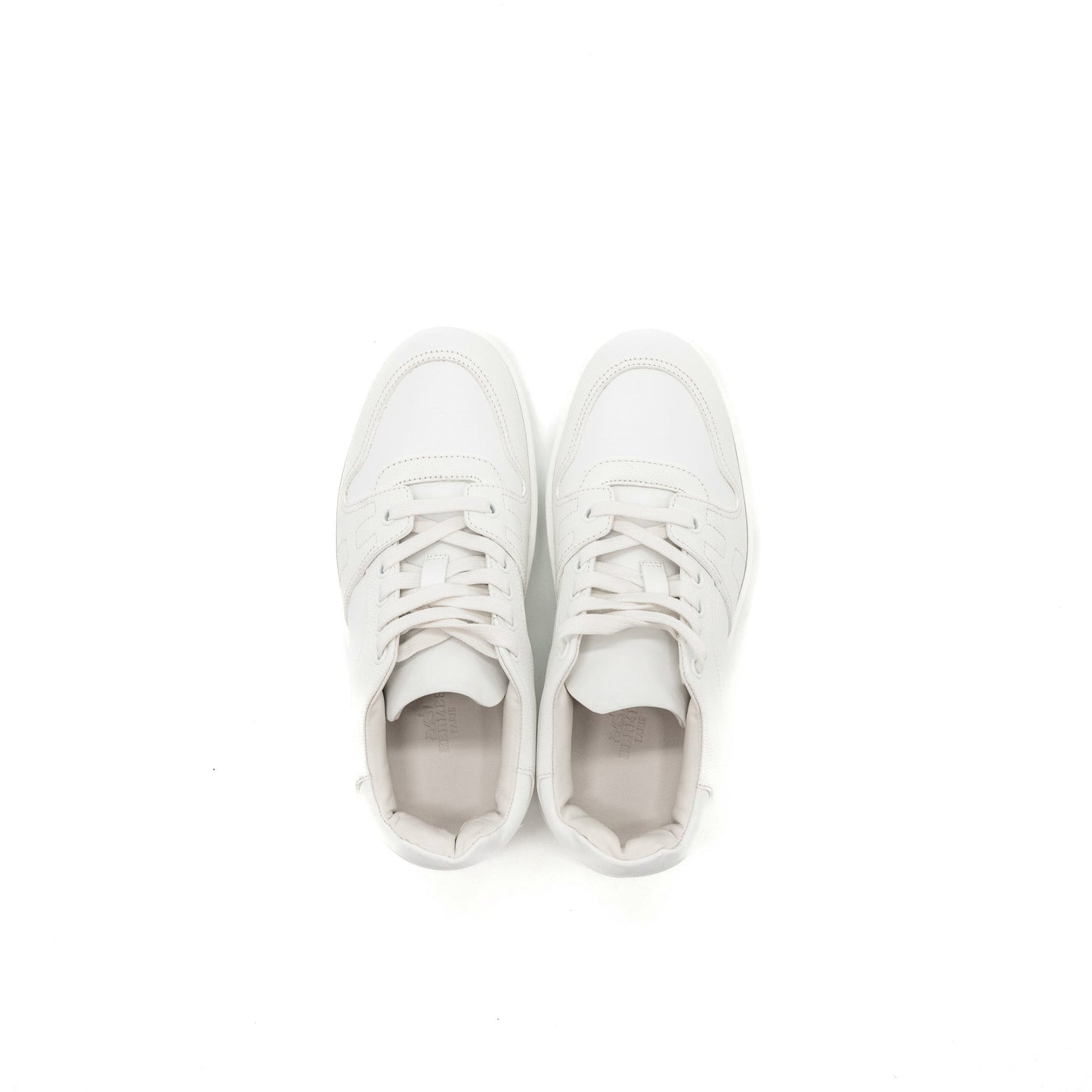 Hermes Size 36 Free Sneakers Epsom White