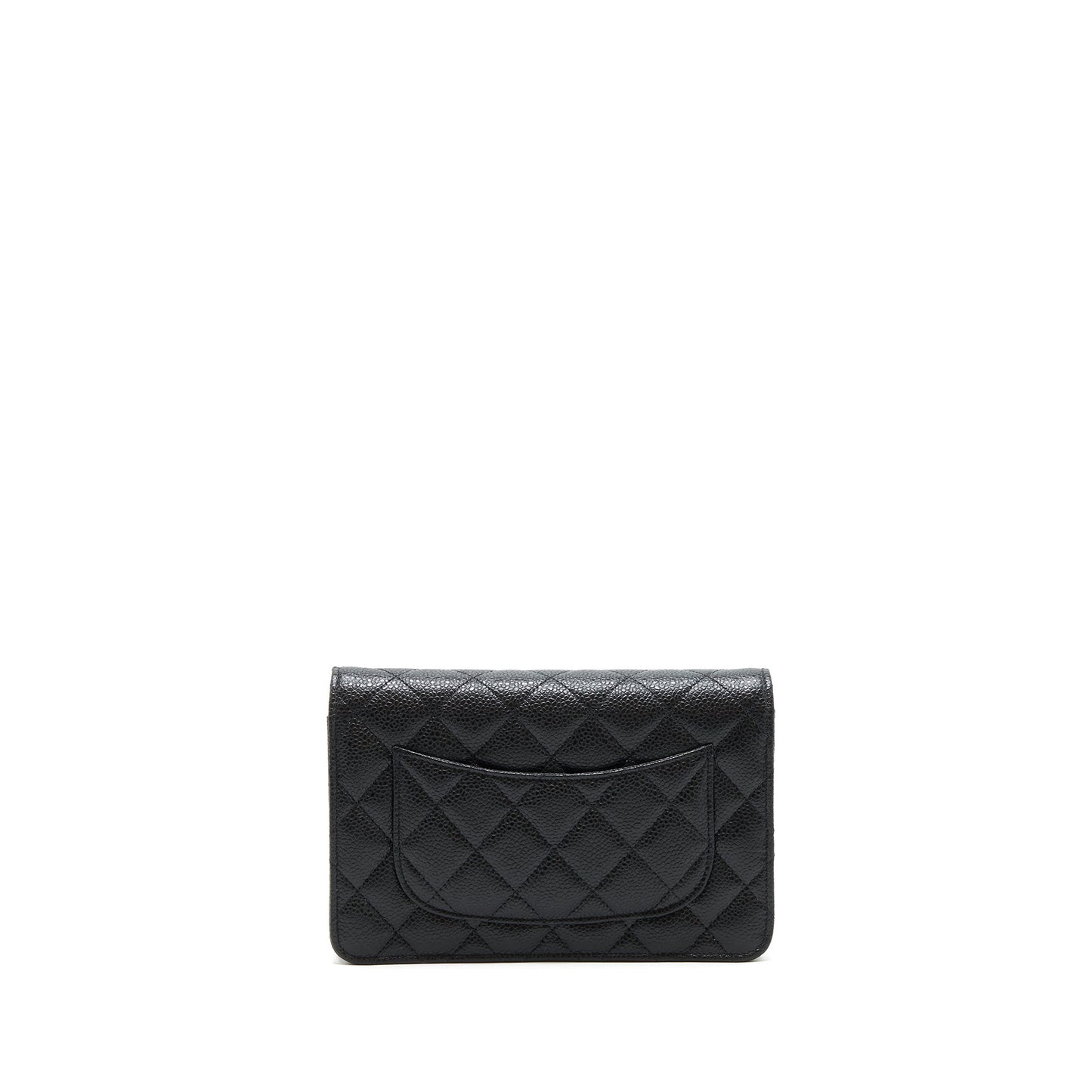 Chanel Classic Wallet on Chain Caviar black GHW