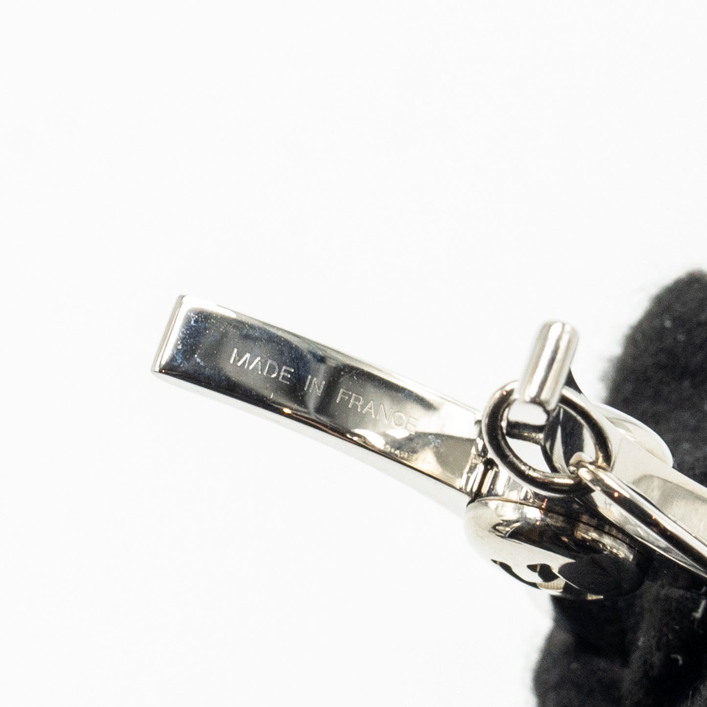 Hermes filou glove clip silver Tone