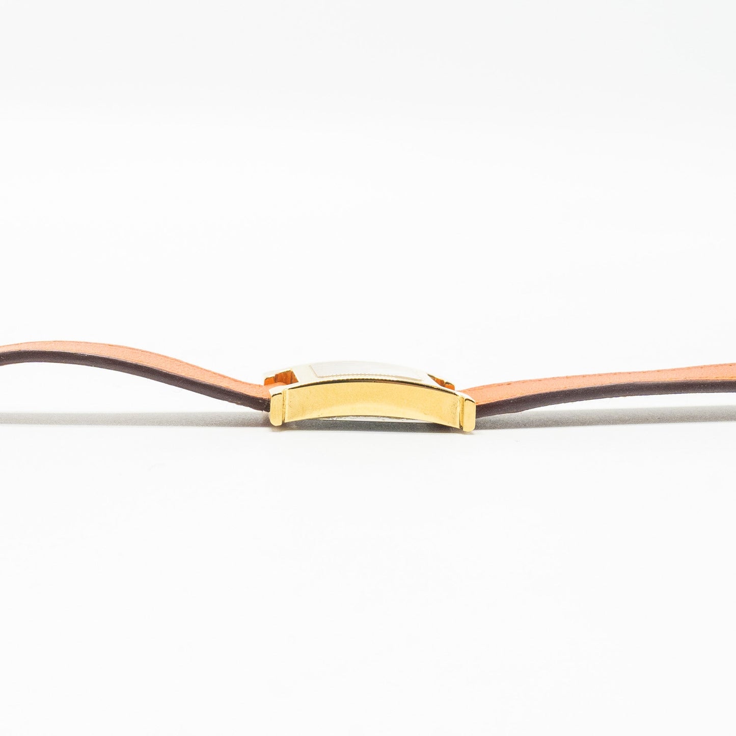 Hermes Heure H Watch, small model 21mm,quartz movement, steel case swift/orange GHW
