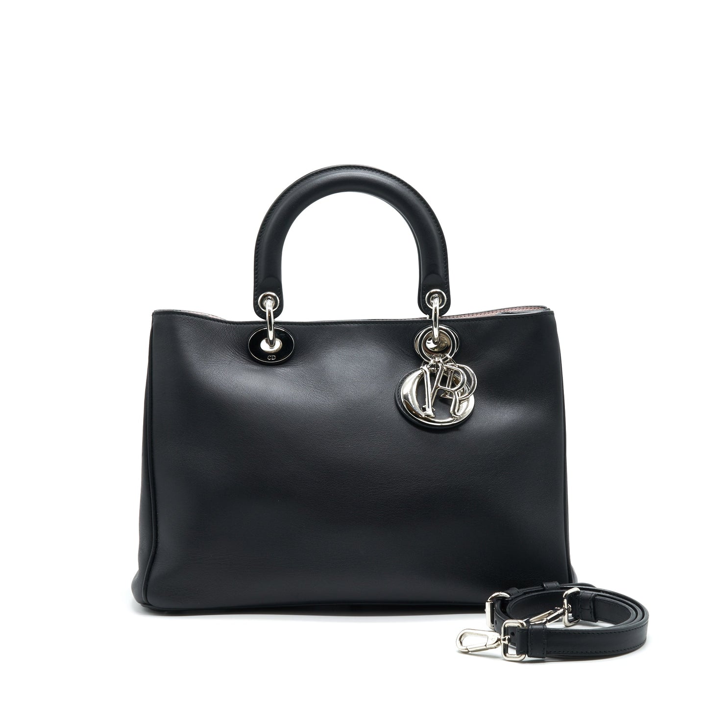 CHRISTIAN DIOR DIORISSIMO TOTE BAG BLACK