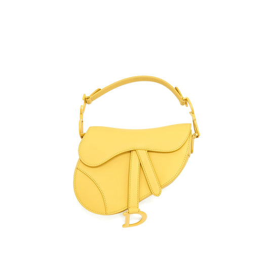 Christian Dior Ultra-Matte Mini Saddle Bag Calfskin