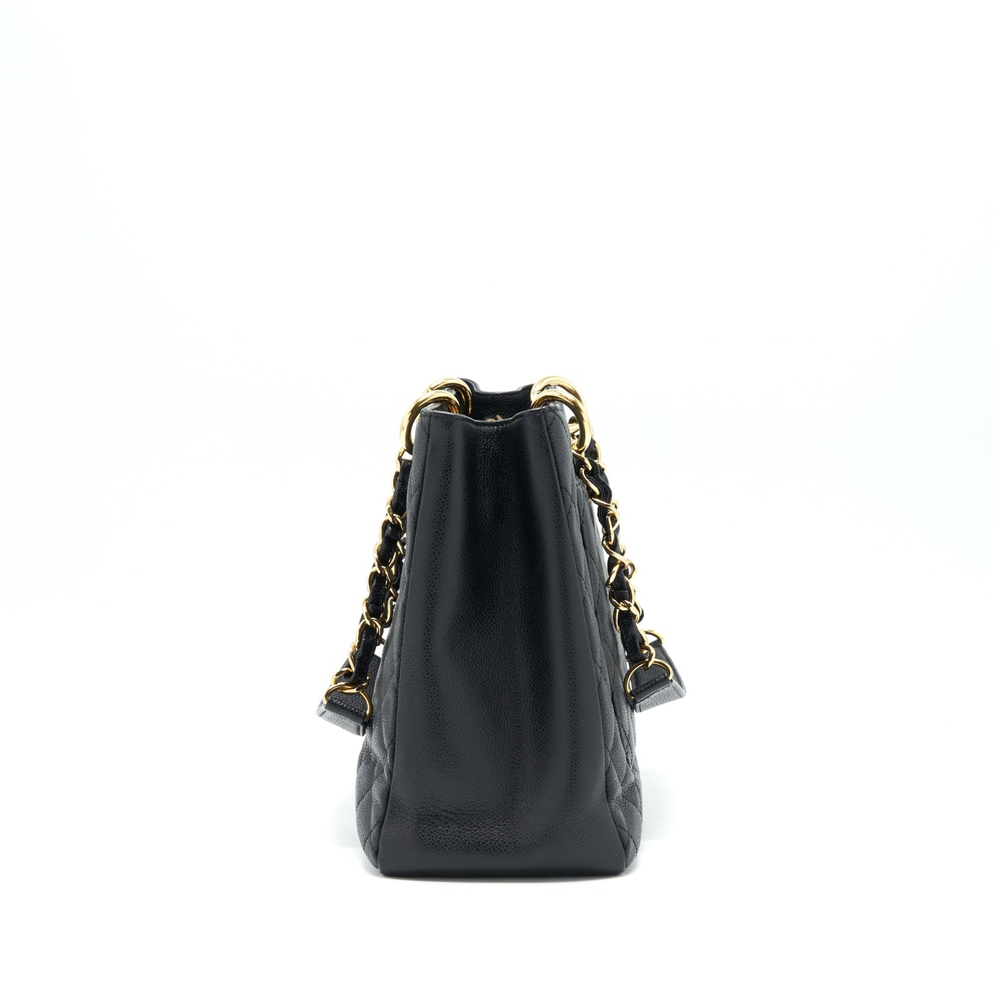 Chanel Grand Shopping Tote Bag Caviar Black GHW